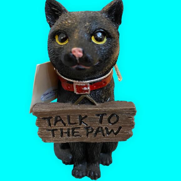 Kitty Kat Talk To The Paw and PurrFect Figurines Cat Lovers Kittens Felines - Picture 2 of 8